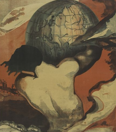 Globalization, Culture and Power Image: a worker holding up the globe