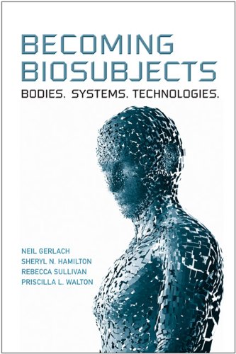 Book cover image_blue pixellated human form